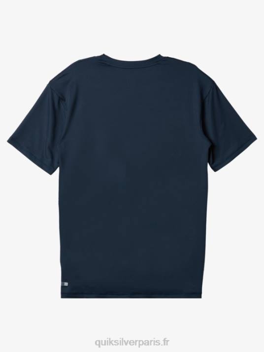 Hommes Quiksilver T-shirt de surf à manches courtes omni session upf 50 D6PT541 La marine de minuit