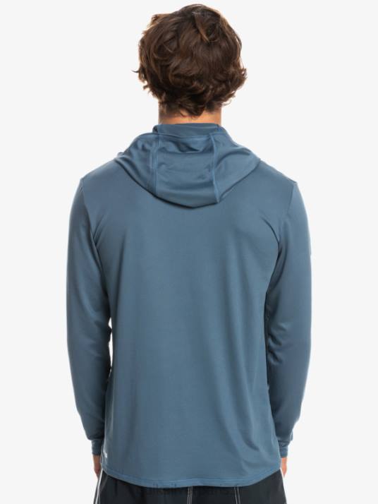 Hommes Quiksilver T-shirt de surf à manches longues omni session upf 50 D6PT770 mer de Béring