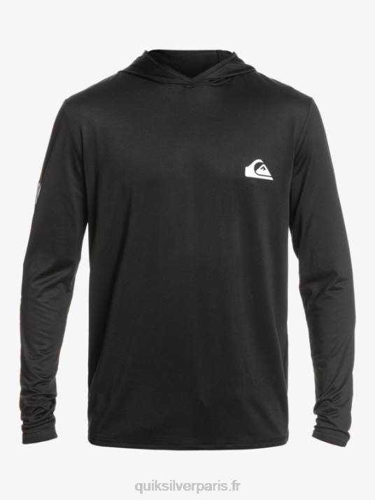 Hommes Quiksilver T-shirt de surf à manches longues omni session upf 50 D6PT773 noir