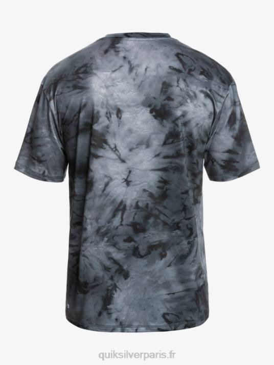 Hommes Quiksilver digital session upf 50 t-shirt de surf à manches courtes D6PT1086 noir