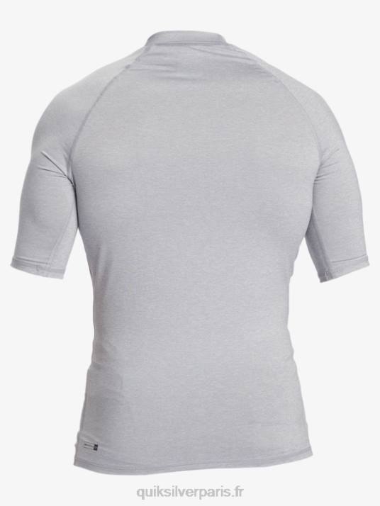 Hommes Quiksilver hawaii double down upf 50 t-shirt de surf à manches courtes D6PT1169 bruyère
