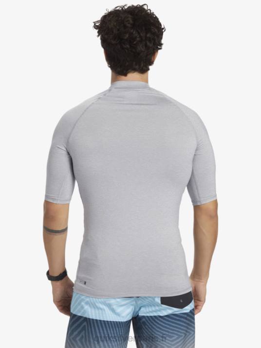 Hommes Quiksilver hawaii double down upf 50 t-shirt de surf à manches courtes D6PT1169 bruyère