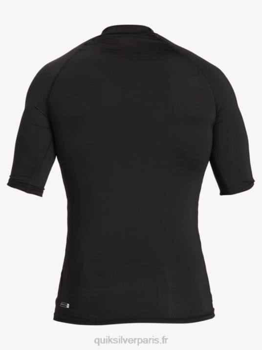 Hommes Quiksilver hawaii double down upf 50 t-shirt de surf à manches courtes D6PT1170 noir