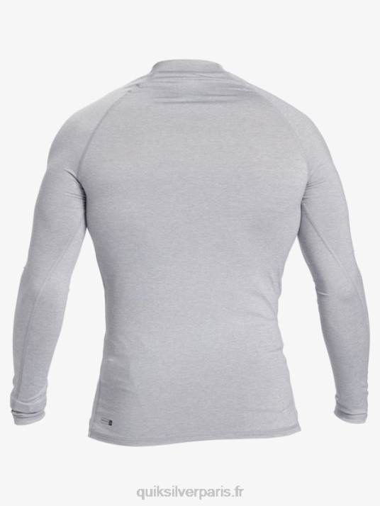 Hommes Quiksilver hawaii double down upf 50 t-shirt de surf à manches longues D6PT1106 bruyère