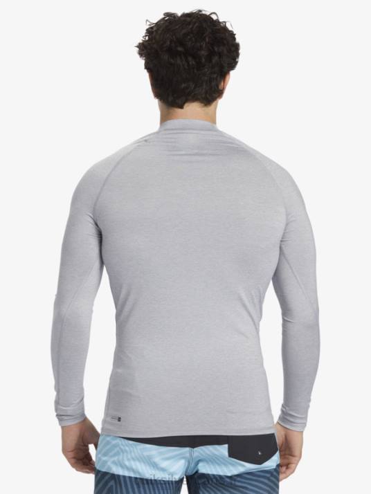 Hommes Quiksilver hawaii double down upf 50 t-shirt de surf à manches longues D6PT1106 bruyère