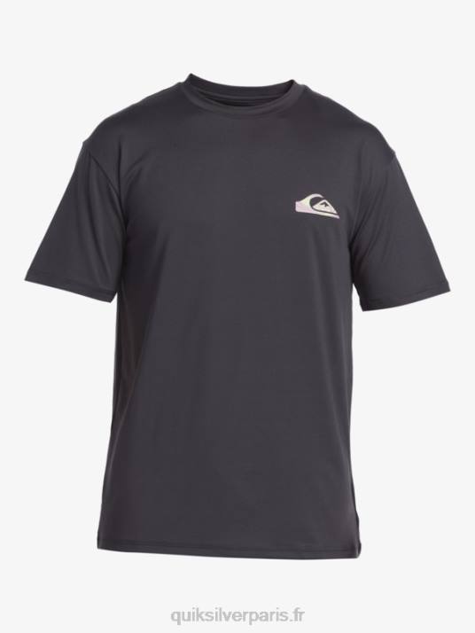 Hommes Quiksilver mix session upf 50 t-shirt de surf à manches courtes D6PT316 macadam