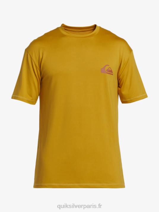 Hommes Quiksilver mix session upf 50 t-shirt de surf à manches courtes D6PT317 blé