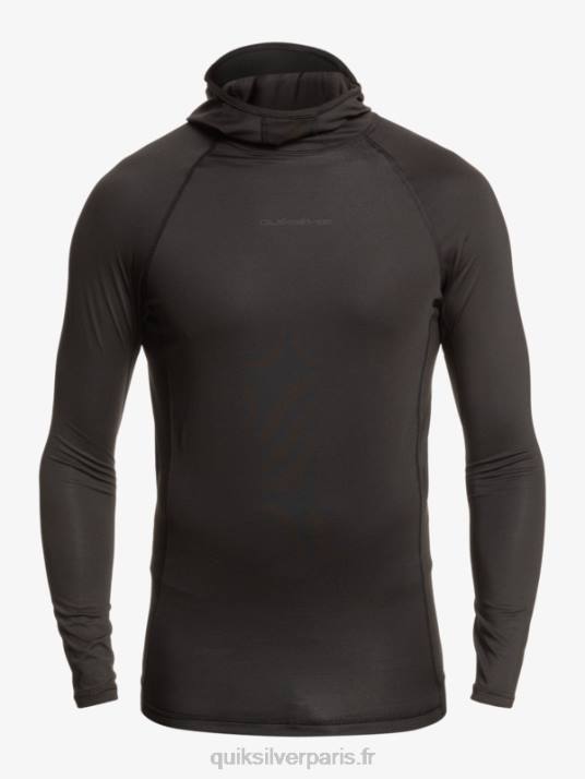 Hommes Quiksilver rashguard à manches longues storm tripper D6PT1836 noir