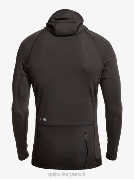 Hommes Quiksilver rashguard à manches longues storm tripper D6PT1836 noir
