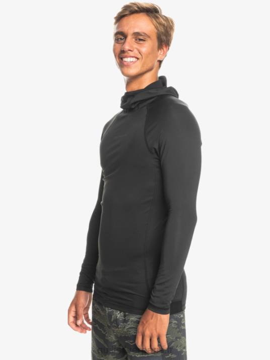Hommes Quiksilver rashguard à manches longues storm tripper D6PT1836 noir