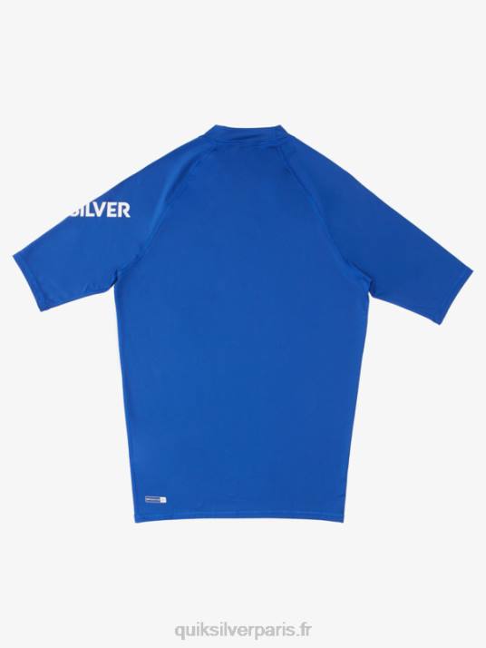 Hommes Quiksilver rashguard upf 50 à manches courtes de tous les temps D6PT1264 électrique royal