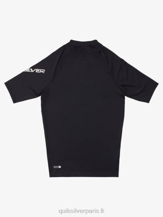 Hommes Quiksilver rashguard upf 50 à manches courtes de tous les temps D6PT1265 noir