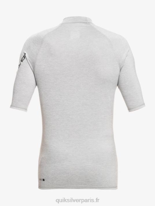 Hommes Quiksilver rashguard upf 50 à manches courtes de tous les temps D6PT809 bruyère