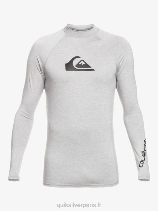 Hommes Quiksilver rashguard upf 50 à manches longues de tous les temps D6PT819 bruyère