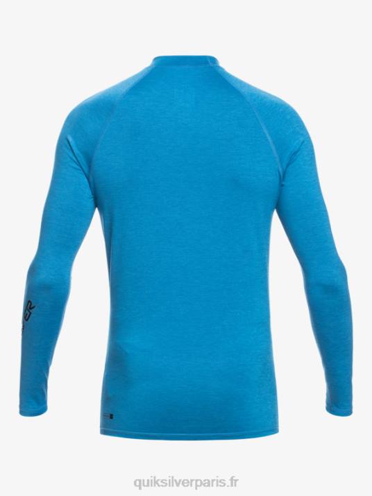 Hommes Quiksilver rashguard upf 50 à manches longues de tous les temps D6PT823 bruyère bleue de Vallarta