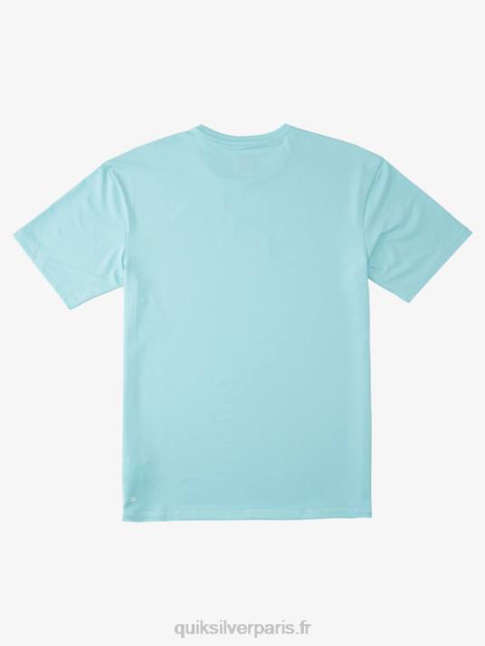 Hommes Quiksilver t-shirt de surf à manches courtes UPF 50 Solid Streak D6PT889 ange bleu