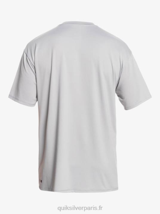 Hommes Quiksilver t-shirt de surf à manches courtes UPF 50 Solid Streak D6PT890 neige fondue