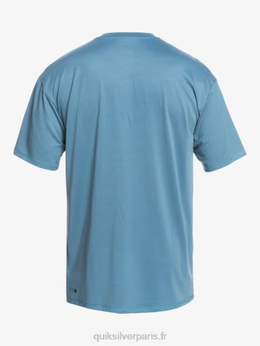 Hommes Quiksilver t-shirt de surf à manches courtes UPF 50 Solid Streak D6PT891 provençal