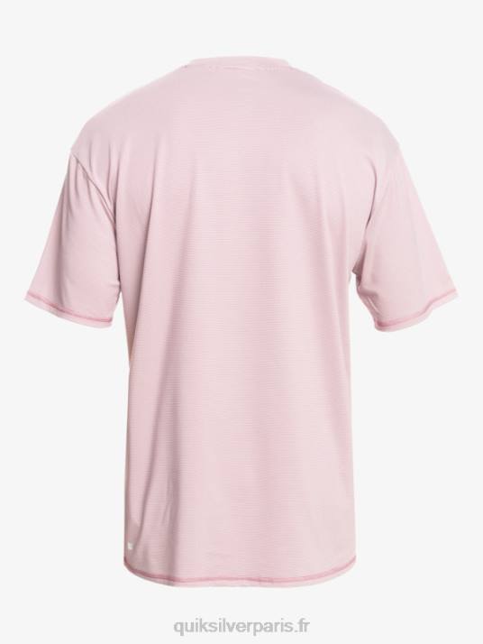 Hommes Quiksilver t-shirt de surf à manches courtes chiné héritage upf 50 D6PT1132 bruyère orchidée poussiéreuse