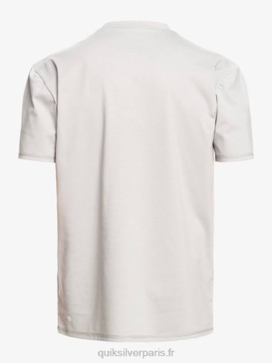 Hommes Quiksilver t-shirt de surf à manches courtes chiné héritage upf 50 D6PT1134 bruyère