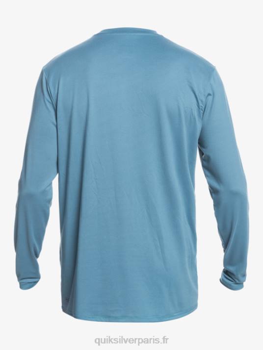 Hommes Quiksilver t-shirt de surf à manches longues UPF 50 Solid Streak D6PT847 provençal