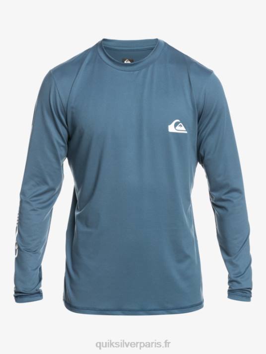 Hommes Quiksilver t-shirt de surf manches longues omni session upf 50 D6PT402 mer de Béring