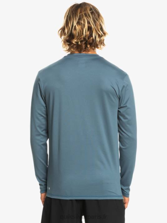 Hommes Quiksilver t-shirt de surf manches longues omni session upf 50 D6PT402 mer de Béring