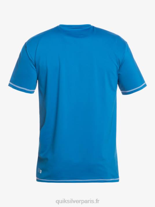 Hommes Quiksilver t-shirt saturne surf manches courtes upf 50 D6PT588 mer turque