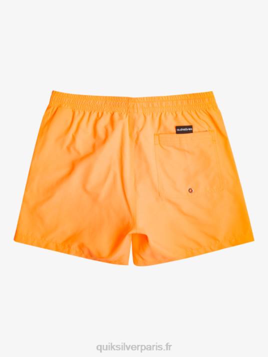 Hommes Quiksilver 15 volées tous les jours D6PT459 pop orange