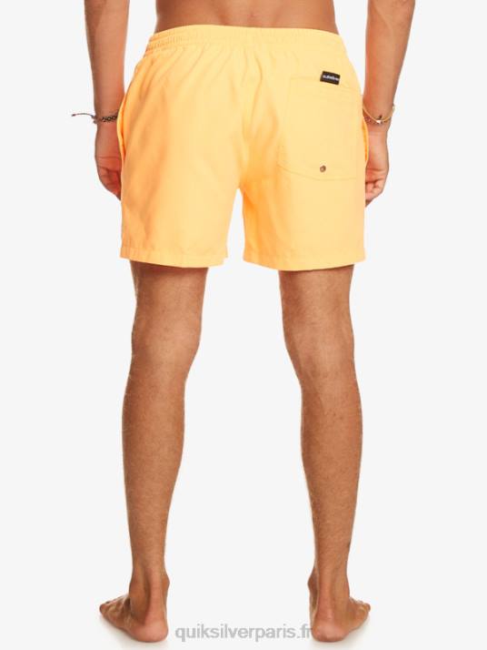 Hommes Quiksilver 15 volées tous les jours D6PT459 pop orange