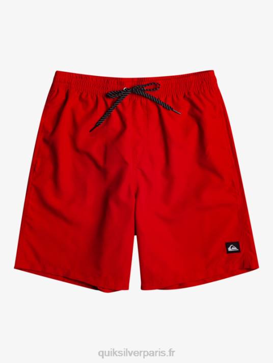 Hommes Quiksilver 15 volées tous les jours D6PT463 rouge à haut risque