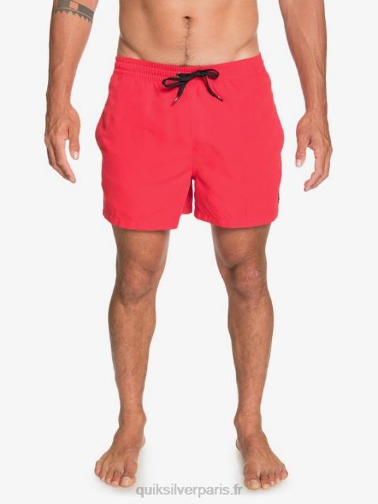 Hommes Quiksilver 15 volées tous les jours D6PT463 rouge à haut risque