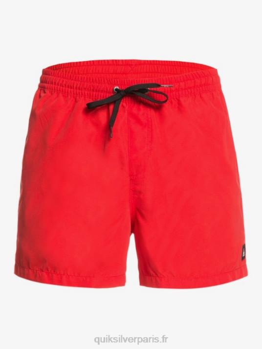 Hommes Quiksilver 15 volées tous les jours D6PT463 rouge à haut risque
