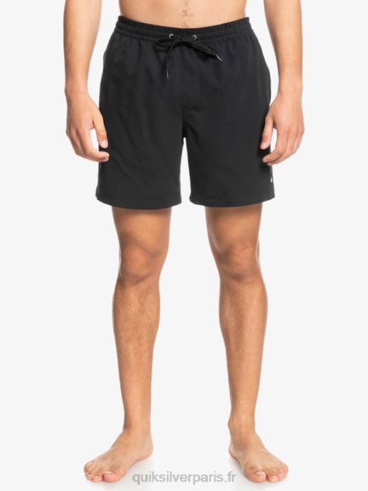 Hommes Quiksilver 17 volées tous les jours D6PT1528 noir