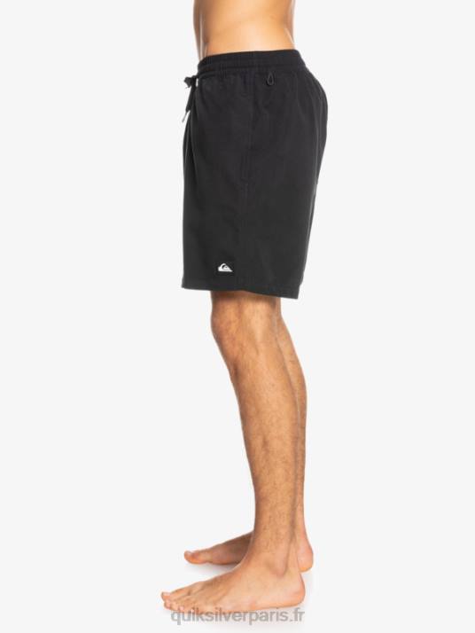 Hommes Quiksilver 17 volées tous les jours D6PT1528 noir