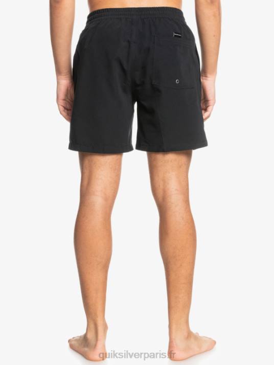 Hommes Quiksilver 17 volées tous les jours D6PT1528 noir