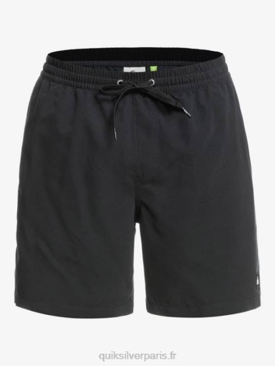 Hommes Quiksilver 17 volées tous les jours D6PT1528 noir