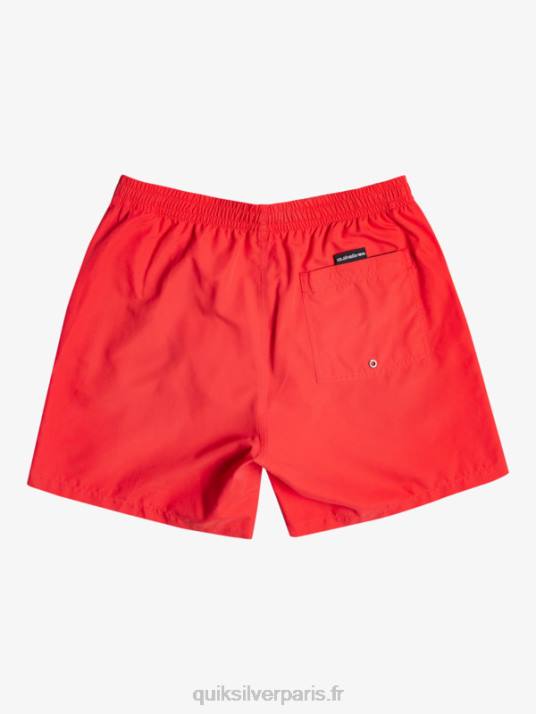 Hommes Quiksilver 17 volées tous les jours D6PT618 rouge à haut risque