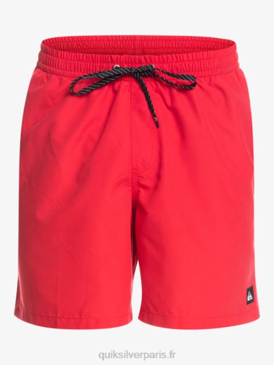 Hommes Quiksilver 17 volées tous les jours D6PT618 rouge à haut risque