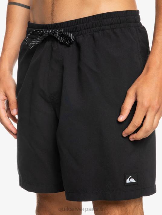 Hommes Quiksilver 17 volées tous les jours D6PT619 noir
