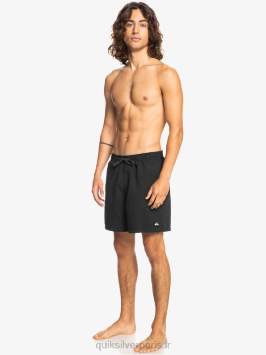 Hommes Quiksilver 17 volées tous les jours D6PT619 noir