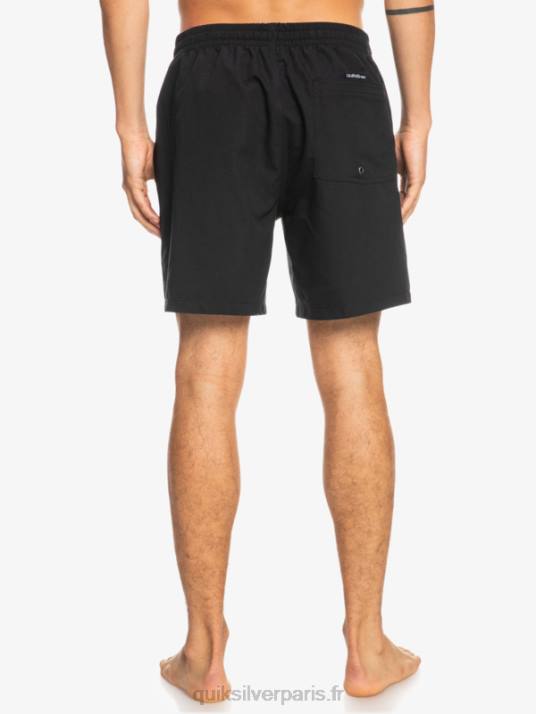 Hommes Quiksilver 17 volées tous les jours D6PT619 noir