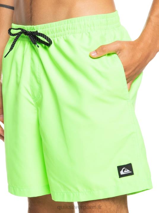 Hommes Quiksilver 17 volées tous les jours D6PT621 gecko vert