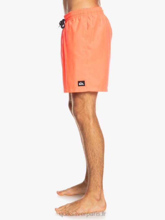 Hommes Quiksilver 17 volées tous les jours D6PT624 corail de feu