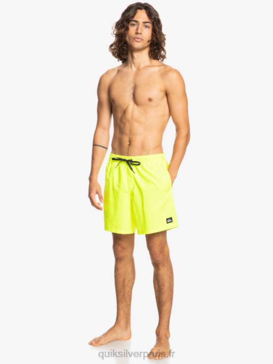Hommes Quiksilver 17 volées tous les jours D6PT626 jaune de sécurité
