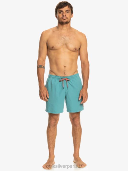 Hommes Quiksilver 17 volées tous les jours D6PT627 bleu de bretagne