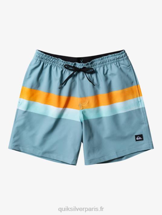 Hommes Quiksilver aérographe surfsilk 17 volées D6PT655 camée bleu
