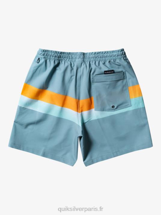 Hommes Quiksilver aérographe surfsilk 17 volées D6PT655 camée bleu
