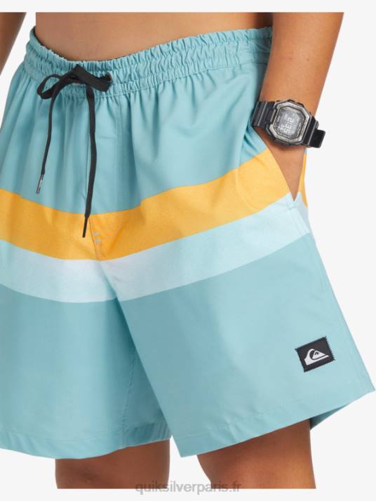 Hommes Quiksilver aérographe surfsilk 17 volées D6PT655 camée bleu