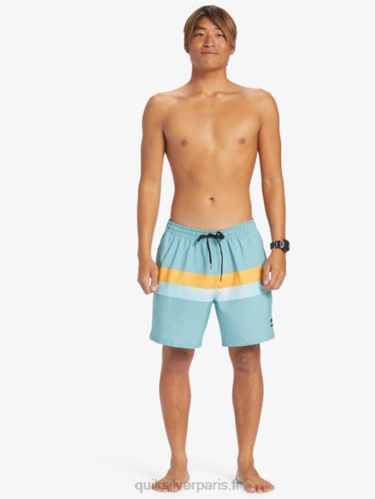 Hommes Quiksilver aérographe surfsilk 17 volées D6PT655 camée bleu